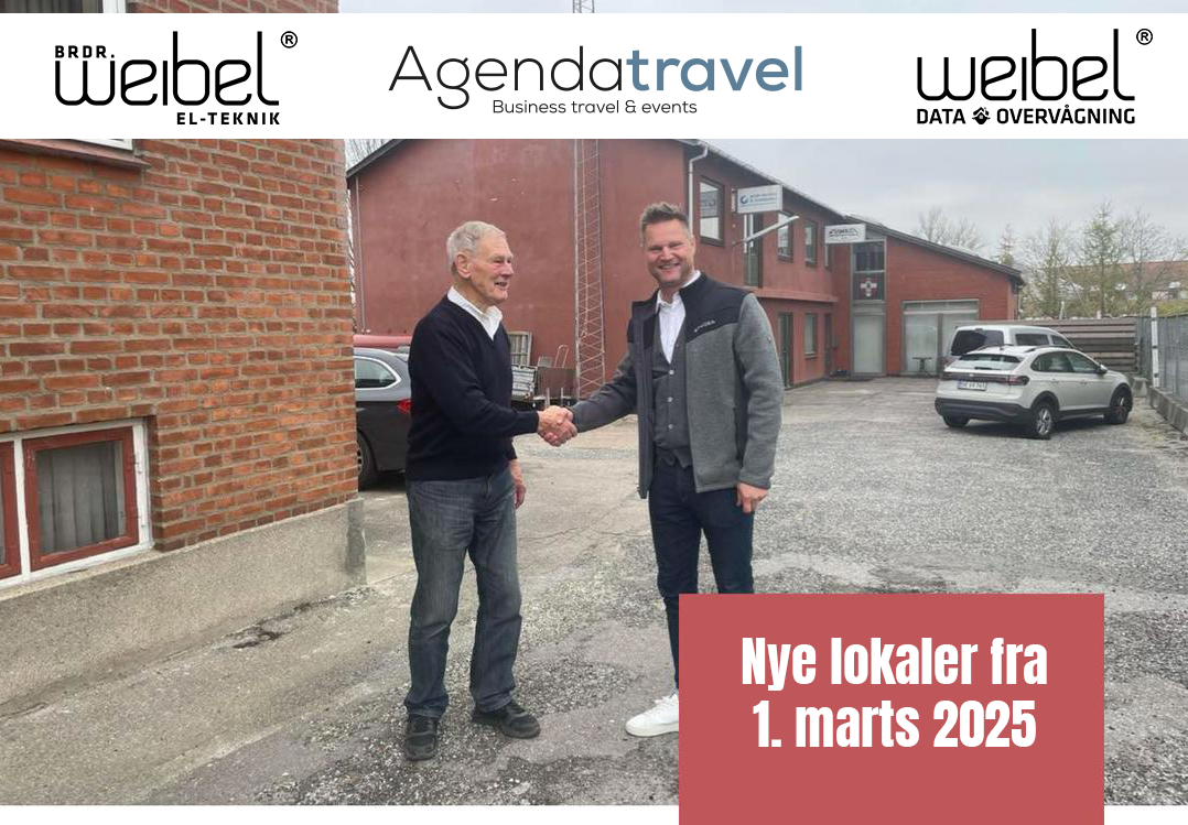 Brdr. Weibel flytter i nye lokaler fra 1. Marts 2025